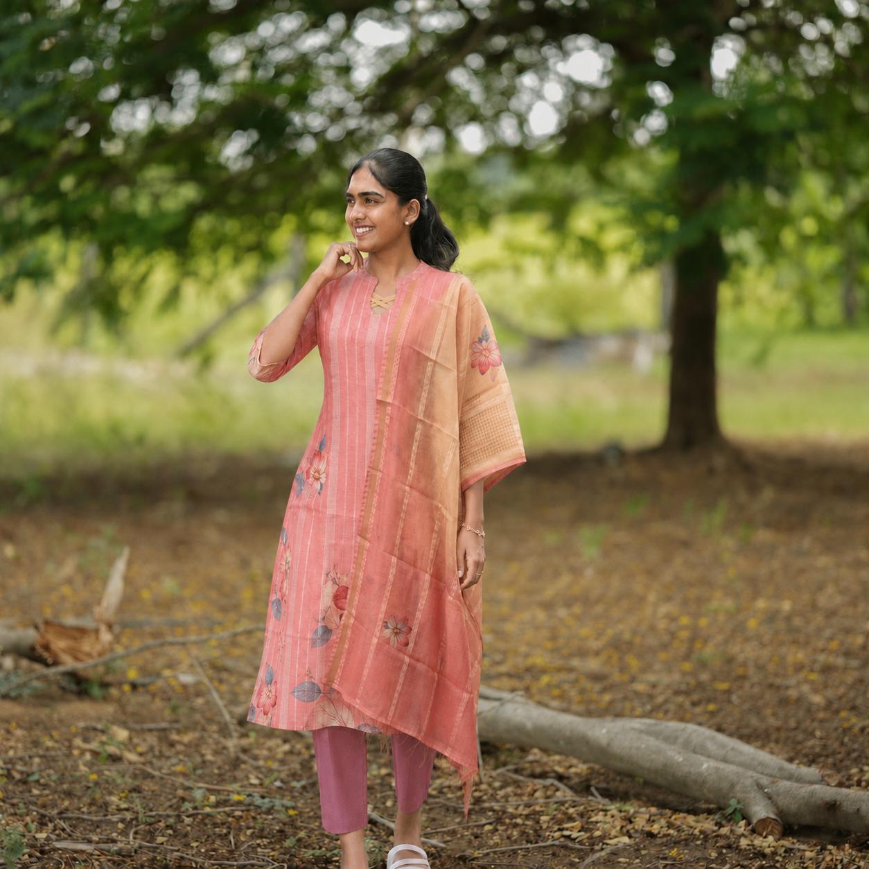 AMRITHA TOP & DUPATTA