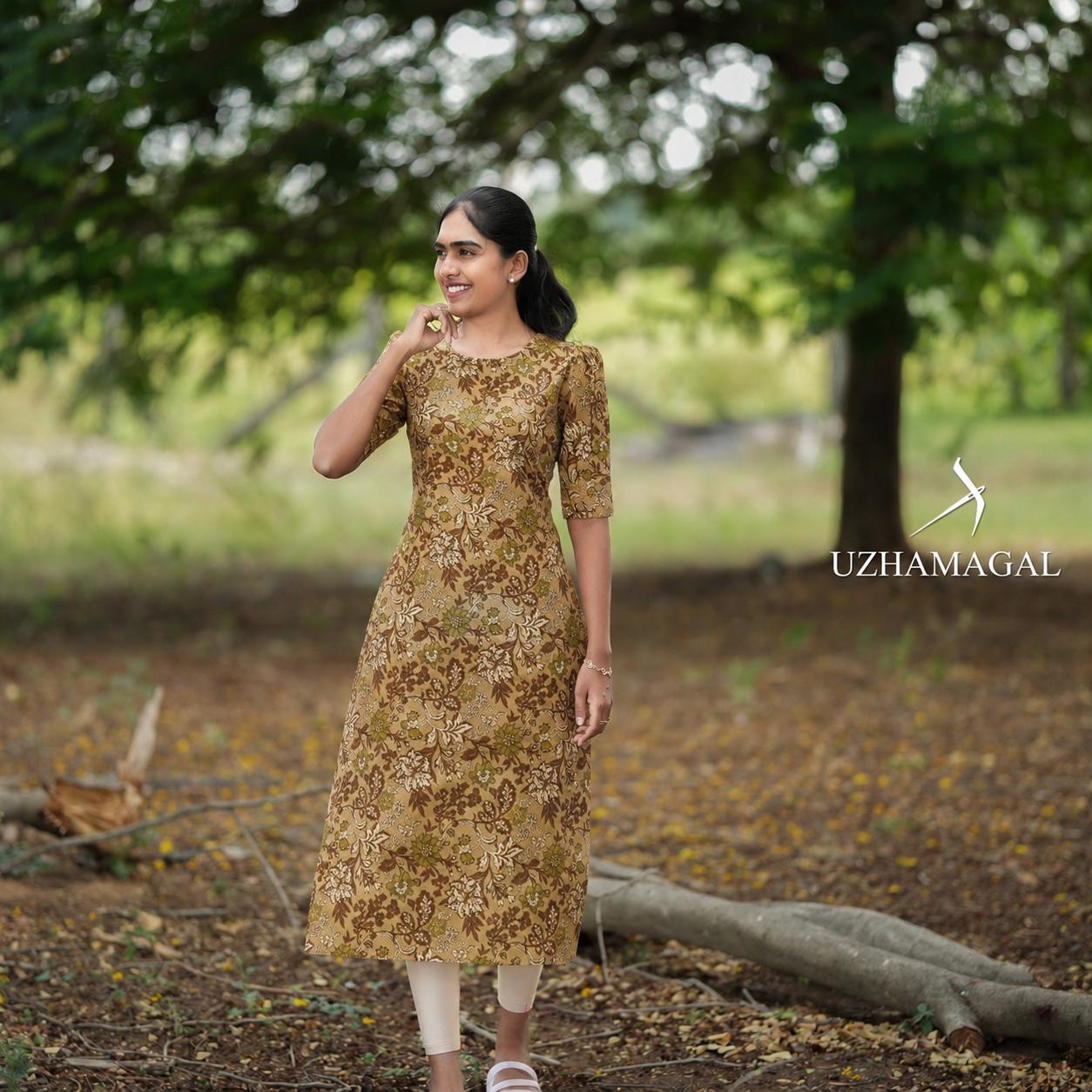 BROWN KURTI ONLY