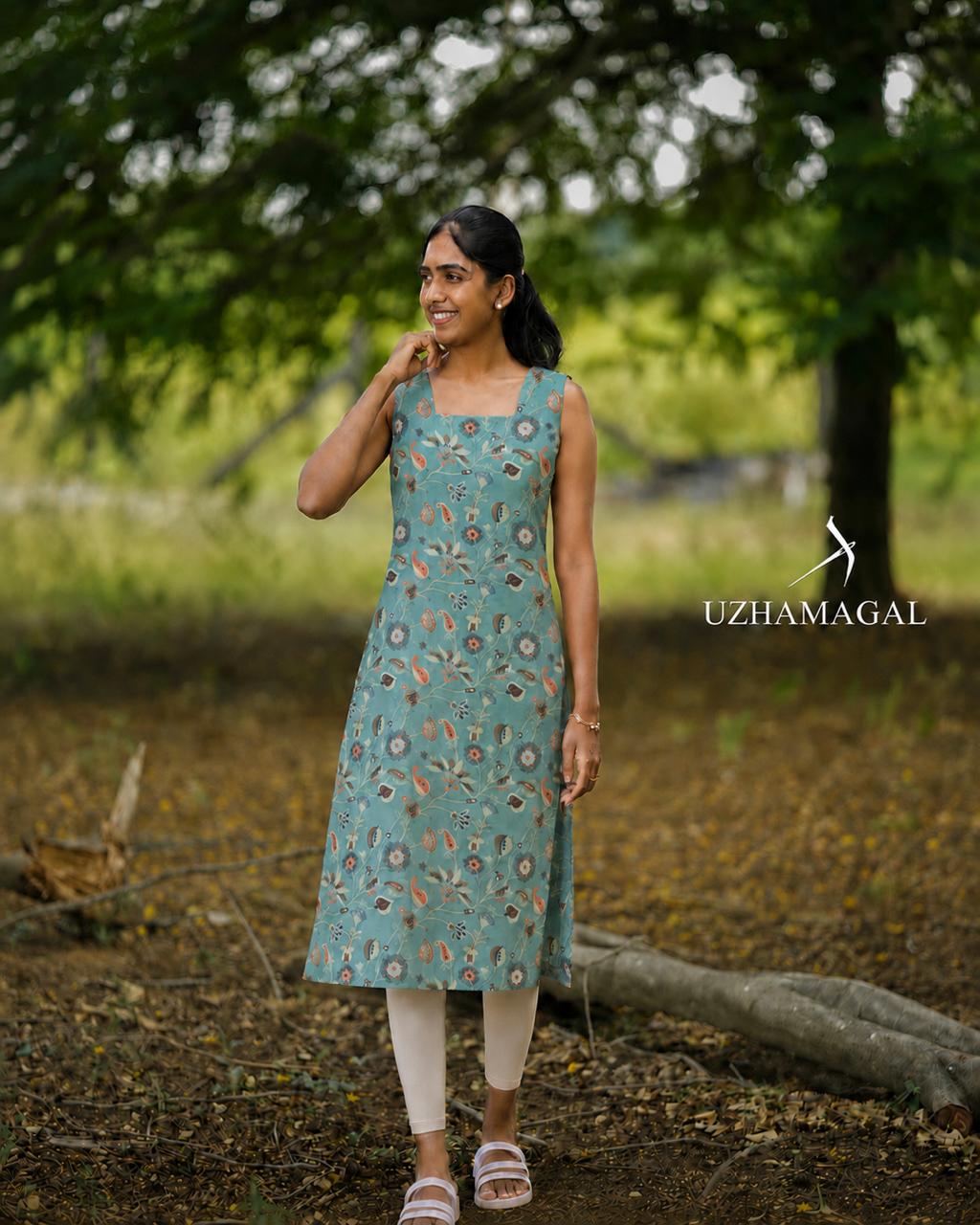 GREEN GRASS KURTI