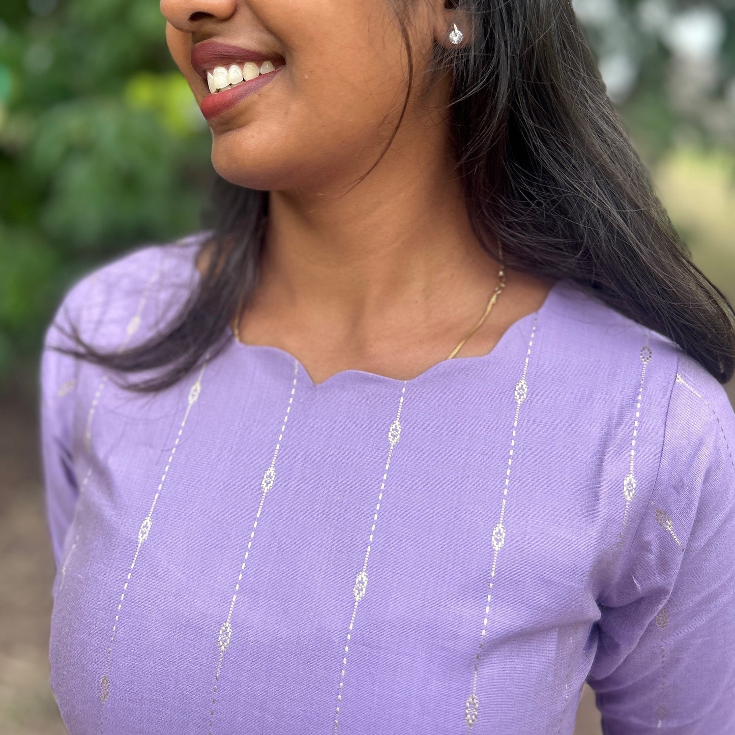 Lavi lavender kurti & pant