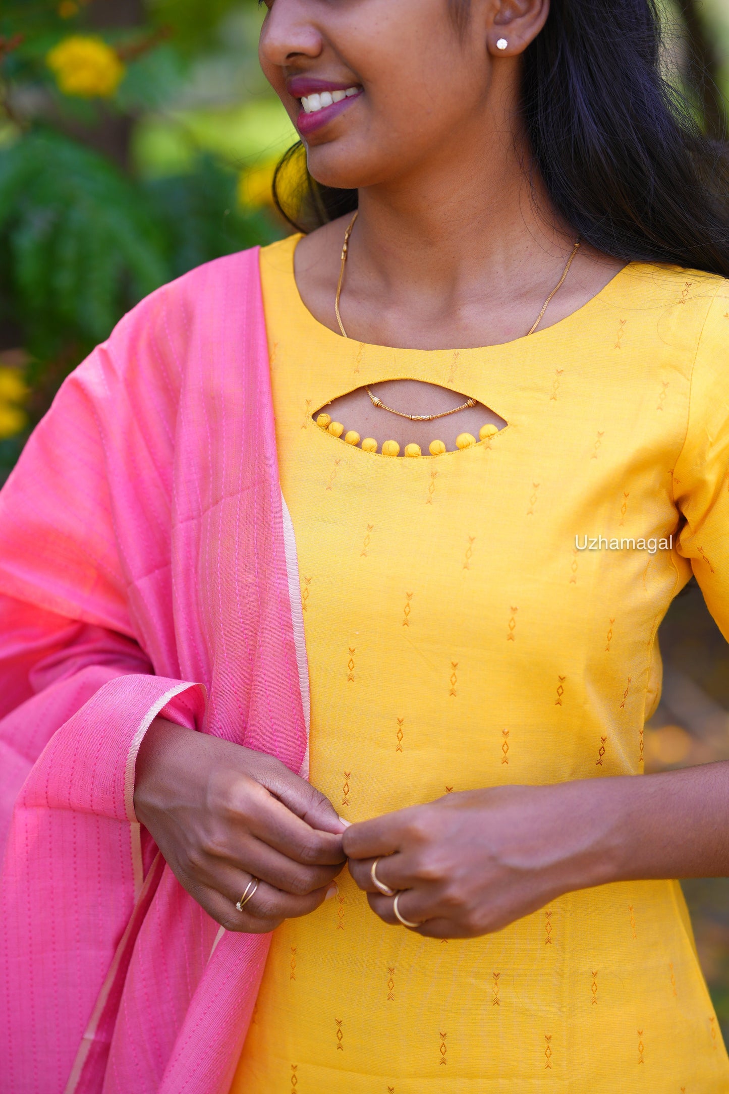 Yellow Pushpam TOP & PANT