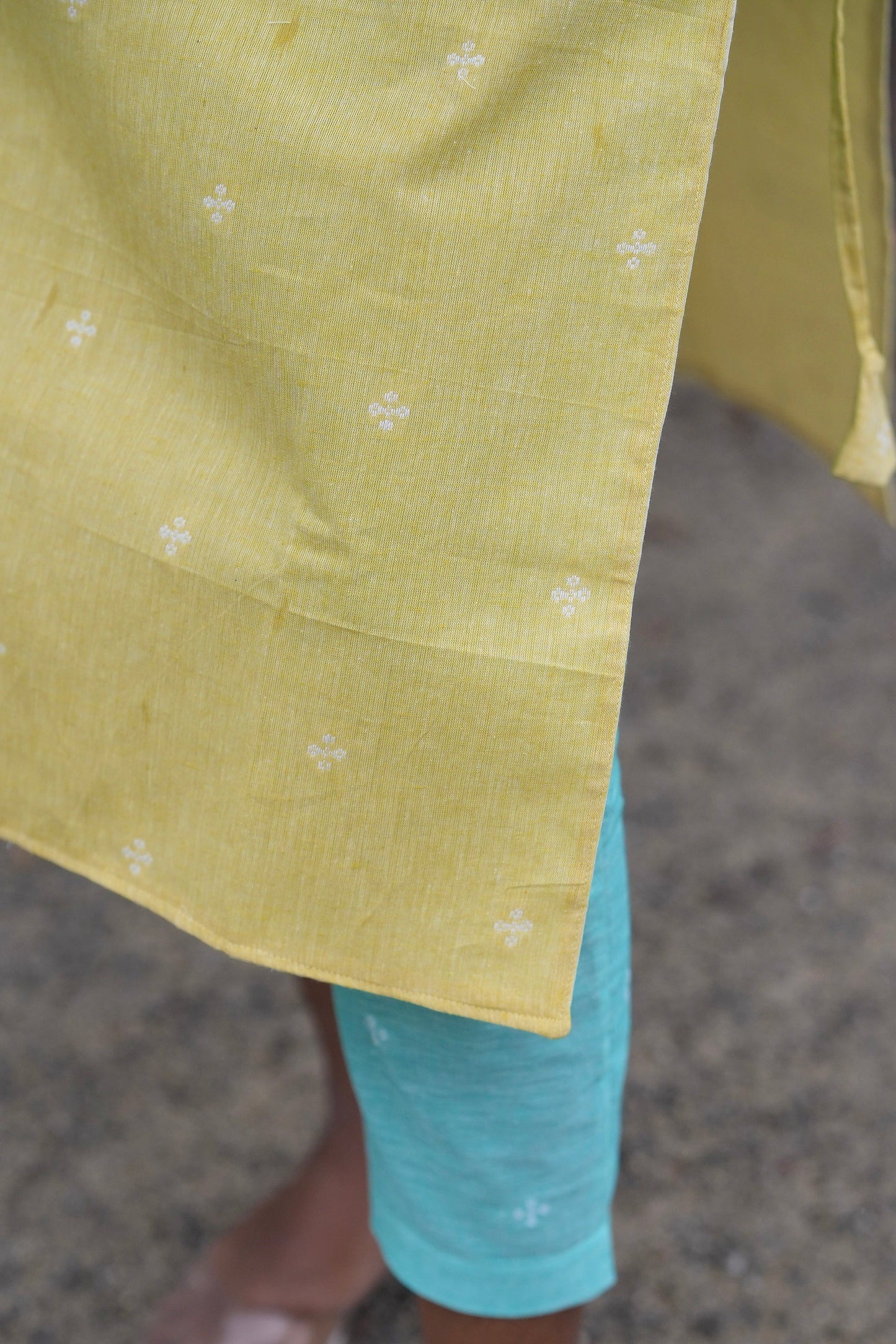 Lime Mojito kurti set