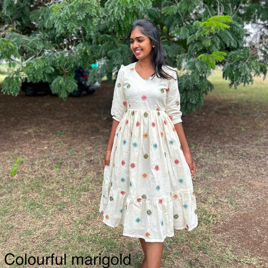 COLOURFUL MARIGOLD  MAXI