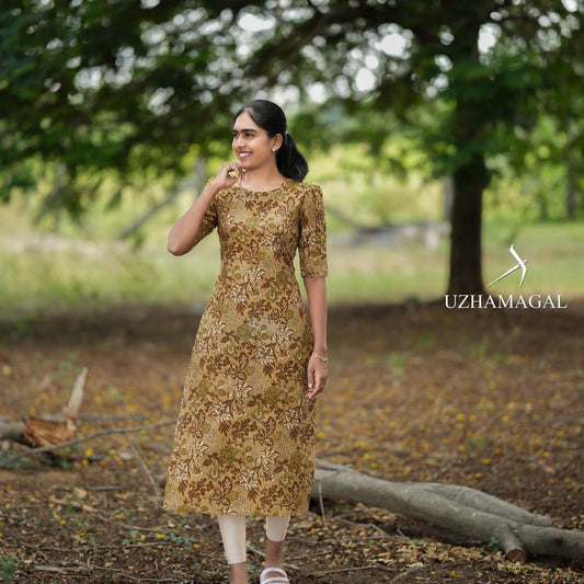 BROWN KURTI ONLY