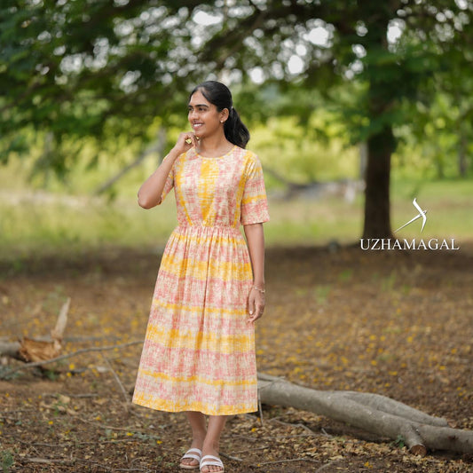 YELLOW PINK MAXI