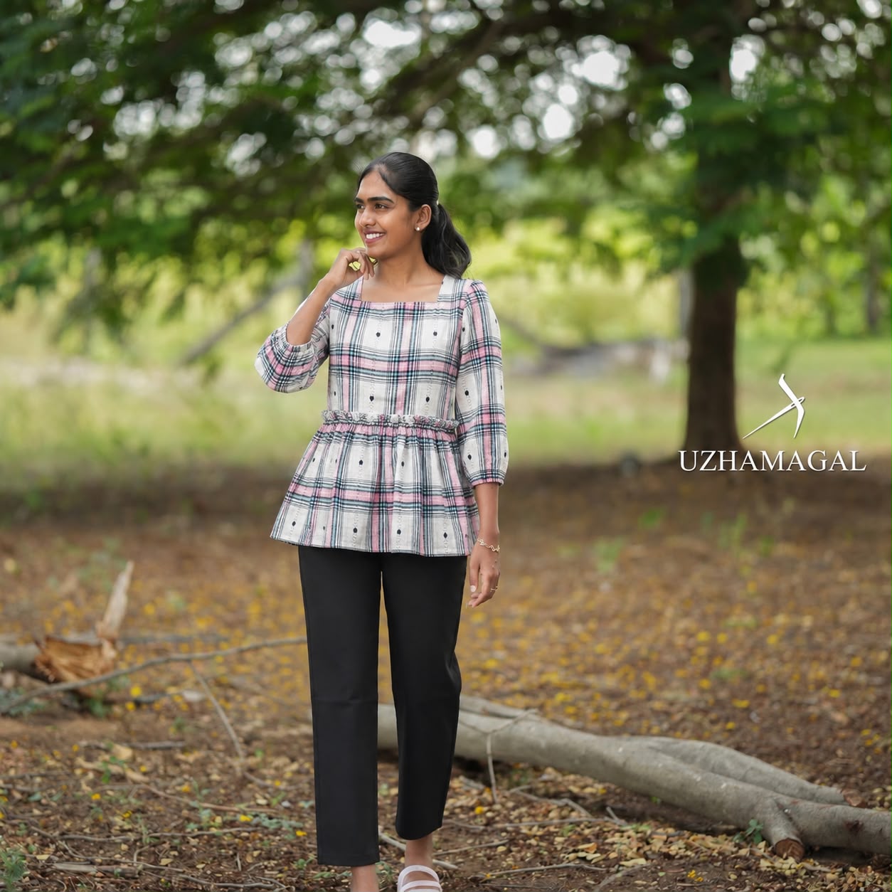 STARRY HEART PEPLUM