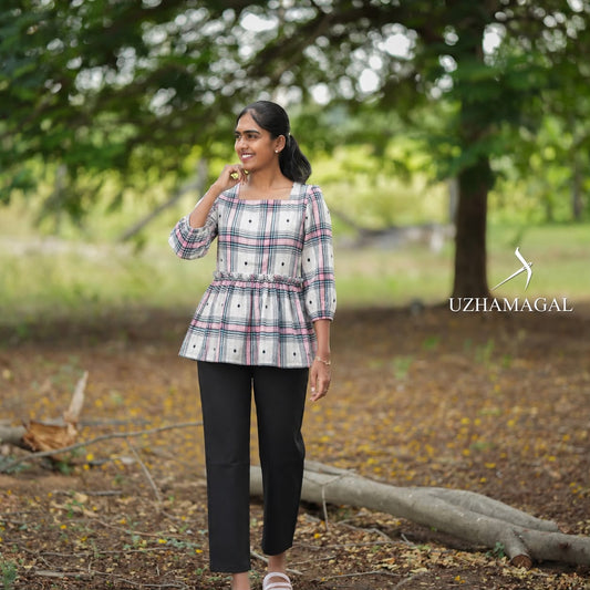 STARRY HEART PEPLUM